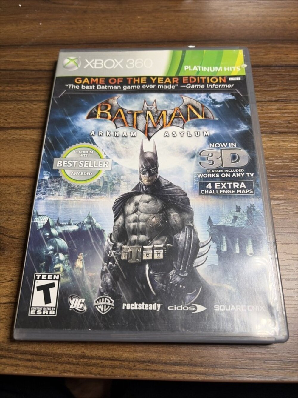 Batman: Arkham Asylum -- Game of the Year Edition Tested Cib